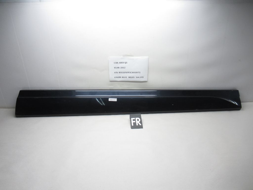 09-12 AUDI Q5 Front Right Lower Door Molding Trim 8R0853960E OEM