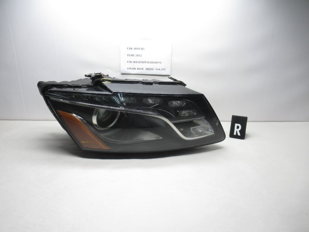 2009-2012 AUDI Q5 Right Side Headlight 8R0941004AH OEM