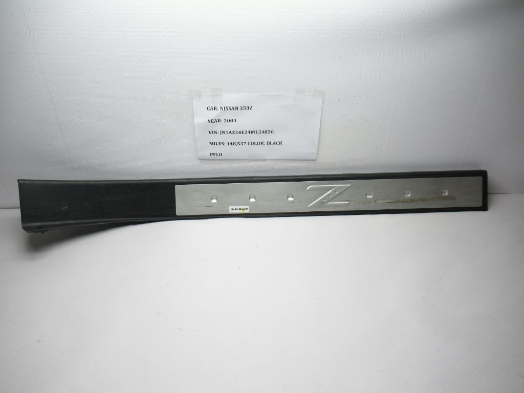 2003-2009 Nissan 350Z LH Side Kick Plate Cover Trim 999M1-ZP003-DS OEM