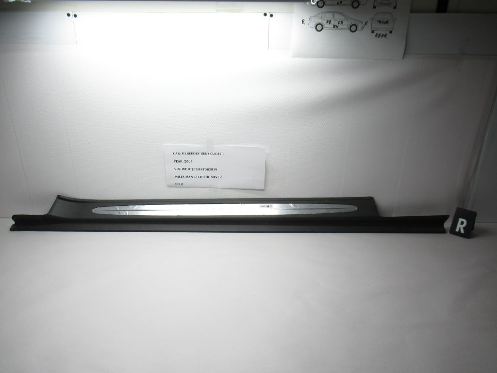 2003-2006 Mercedes-Benz CLK320 Front Right Door Sill Trim A2096800235 OEM