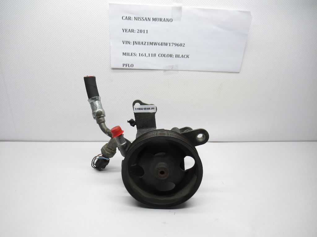 2009-2014 Nissan Murano Power Steering Pump With Pulley 49110-1Aa0a OEM