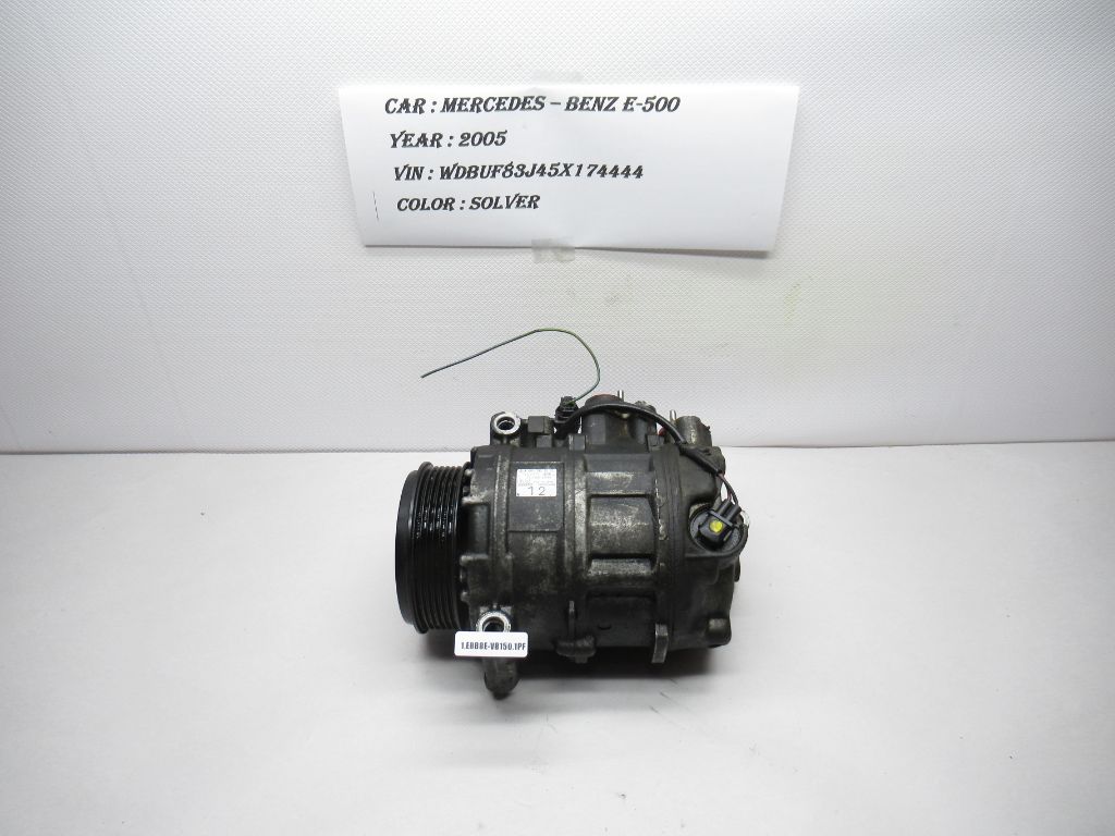 2003-2006 Mercedes E-Class A/C Air Compressor A0012301211 OEM