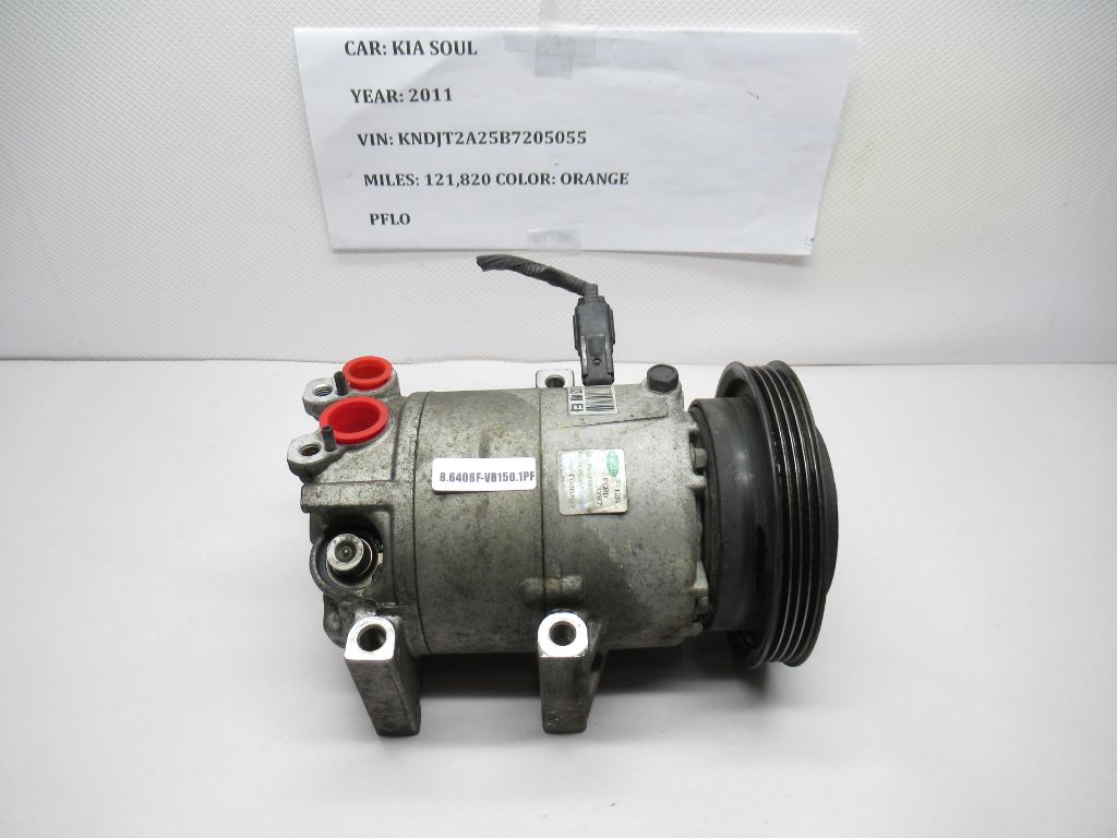 2010-2011 Kia Soul AC Compressor 97701-2K101RU OEM