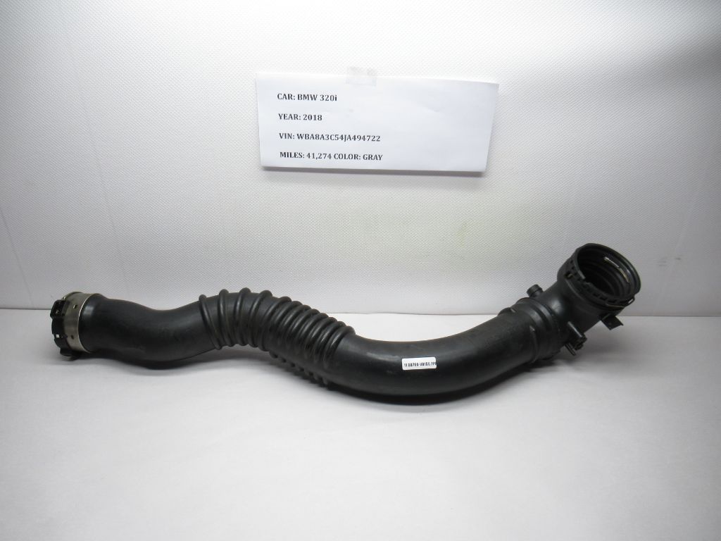 2017 - 2018 BMW 320i Air Duct Charge Air Induction 759759202 OEM