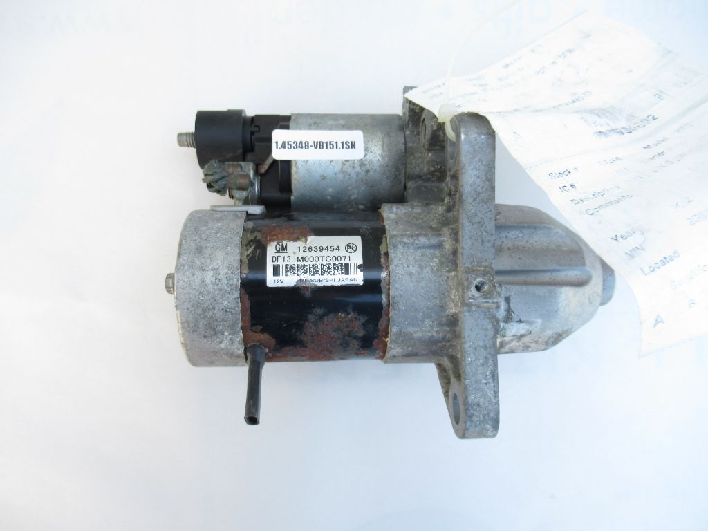 2008-2013 Volvo C30 Starter Motor 12639454 OEM