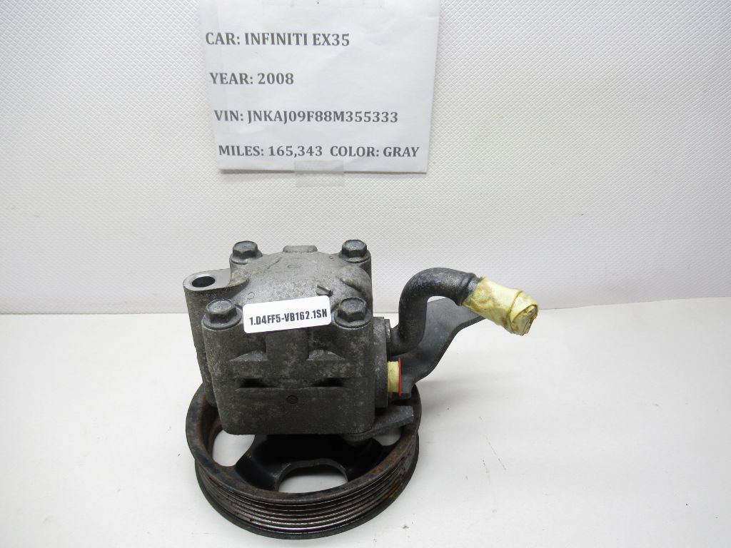 08-12 Infiniti EX35  Power Steering Pump Assy JK20A-3 OEM