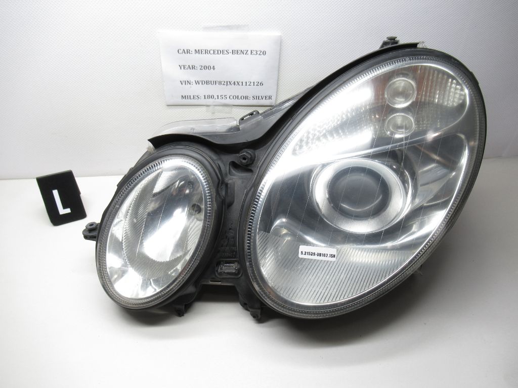 2003-2009 Mercedes E320 Left Headlight Halogen 161 563-00 LI OEM