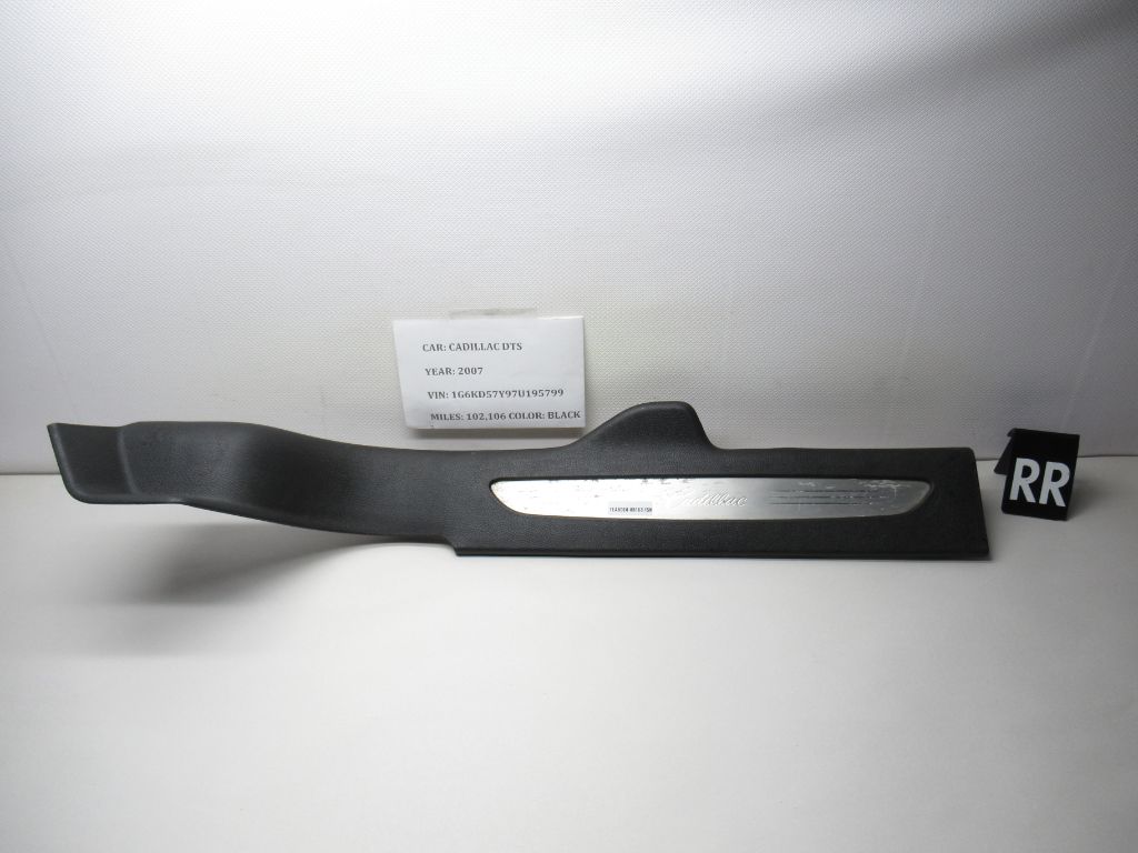 2006-2011 Cadillac DTS Rear Right Passenger Door Scuff Plate Carpet 15868991 OEM