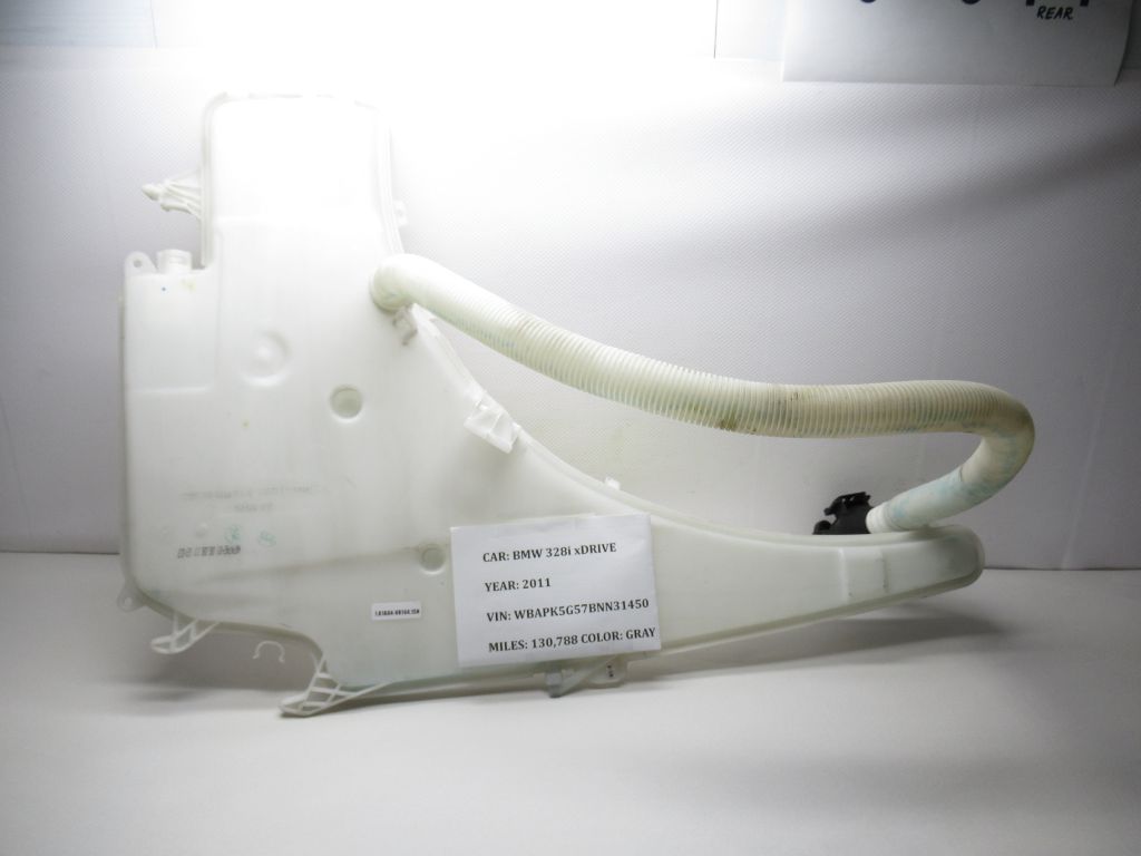 2011 - 2012 BMW 328i 328i xDRIVE Windshield Washer Reservoir 45R010142 OEM