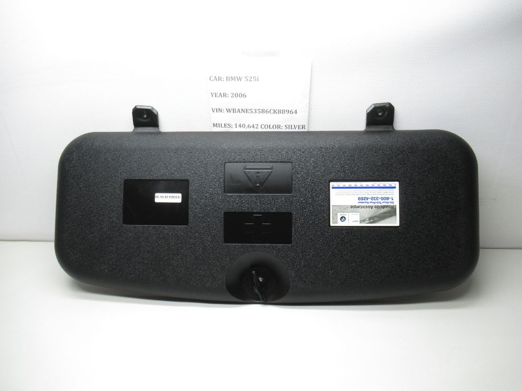 04-10 BMW E60 5 Series Sedan Rear Trunk Tool Box Holder Cover Panel 6761420 OEM