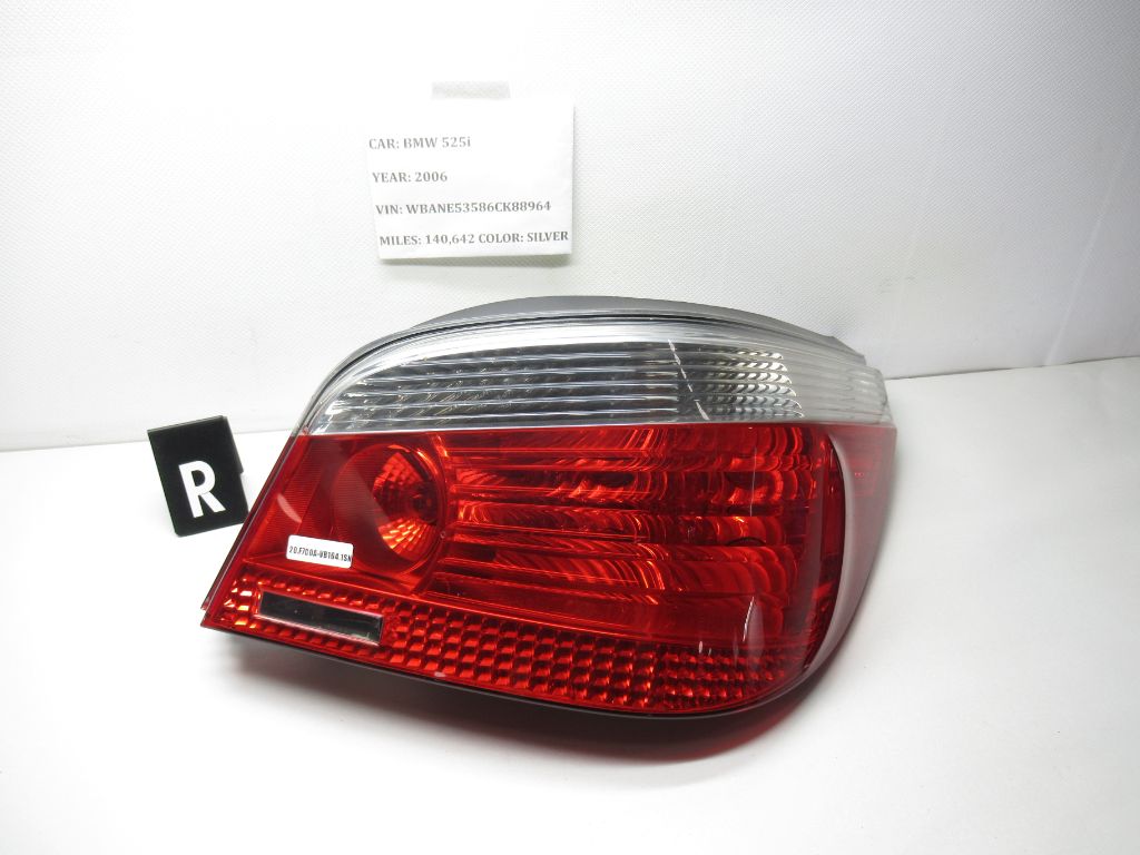 2004 - 2007 BMW 525i E60 Right Passenger Rear Tail Light Lamp 7165740 OEM