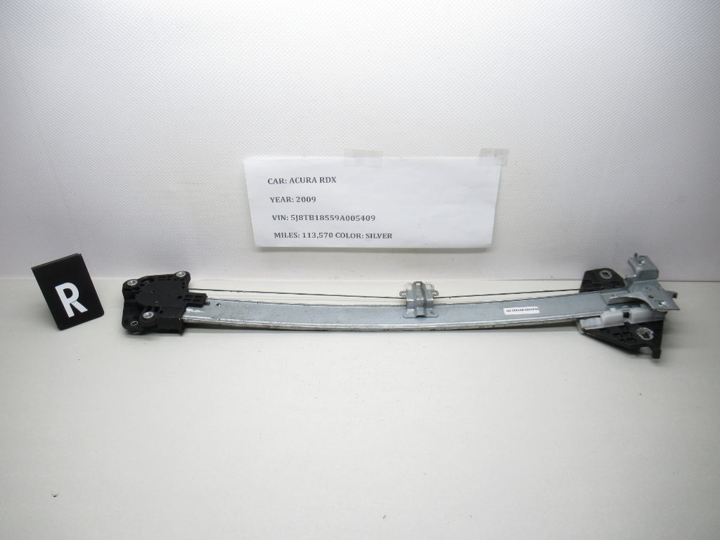 07-12 Acura RDX Right Passenger Window Regulator 72710-STK-A01 OEM