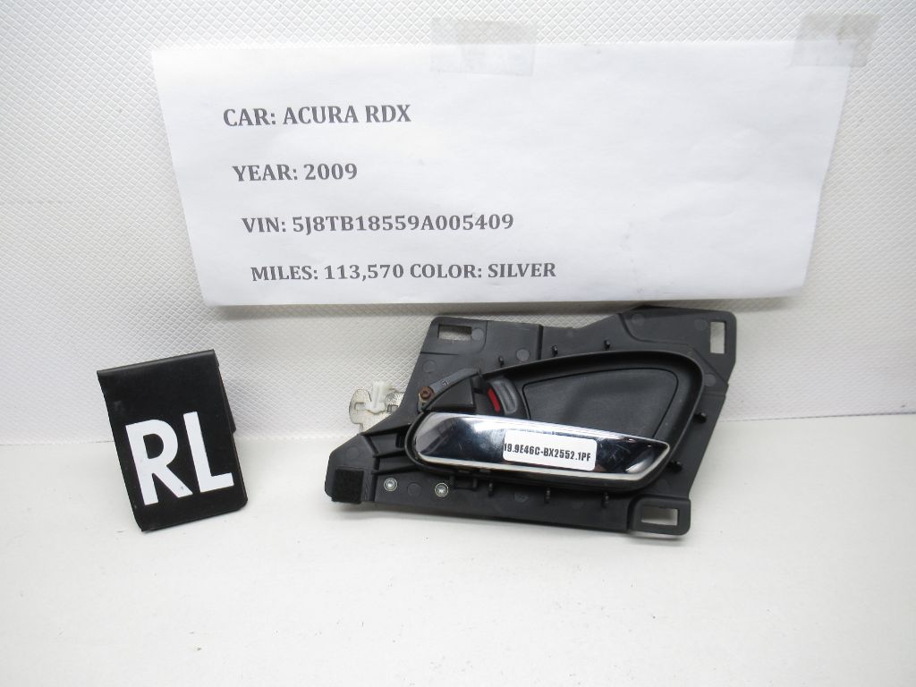 2007-2009 Acura RDX Rear Left Side Inner Interior Handle Assembly 607651-STK OEM