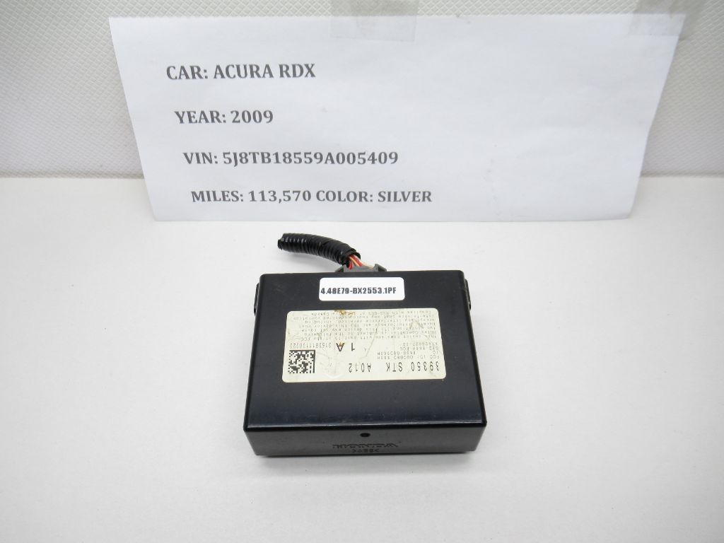 07-09 ACURA RDX TPMS Tire Pressure Computer Control Module 39350-STK-A012 OEM