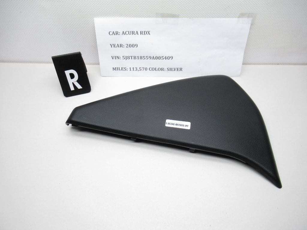 2007-2012 Acura RDX Right Side Dash End Cap Cover Trim Panel 77210-STK-A010 OEM