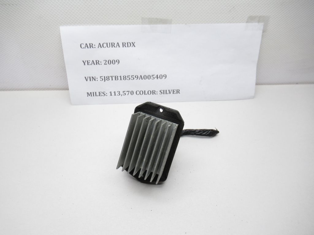 07-09 Acura RDX Heater Blower Motor Resistor 077800-0960 OEM