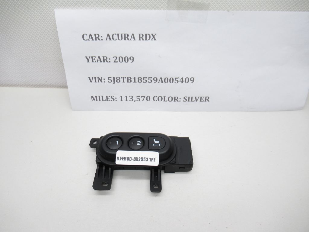07 - 09  Acura RDX Seat Memory Control Switch STKZ-A010 OEM