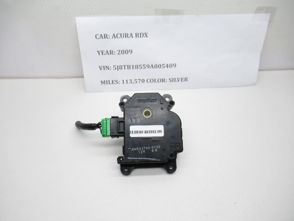 07 - 09 ACURA RDX AC Heater Blend Door Flap Actuator AW063700-8750 OEM