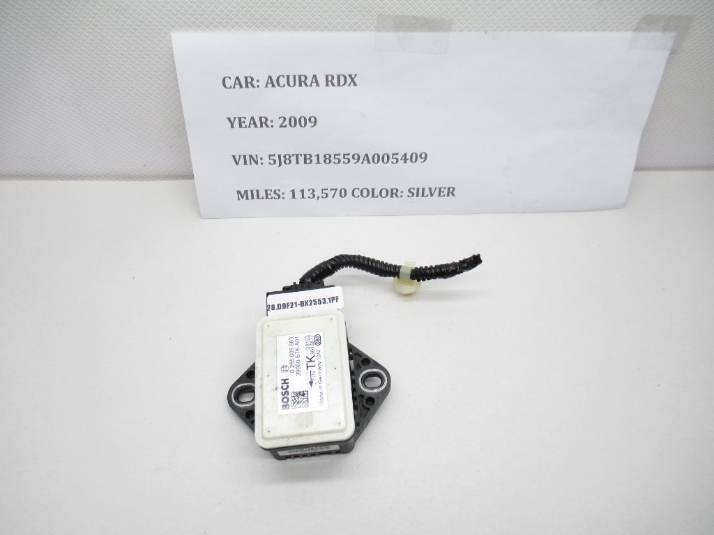 2007-2012 Acura RDX Yaw Rate Sensor Computer Control Module  39960-STK-A01 OEM