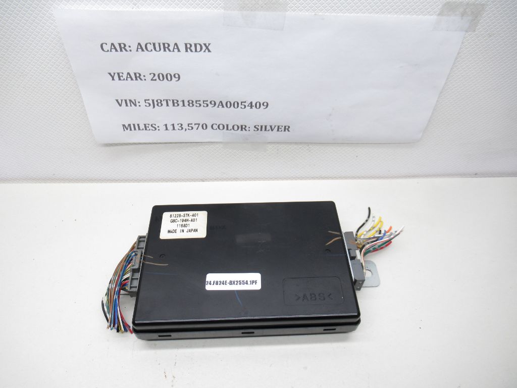 2009 Acura RDX POWER SEAT MEMORY CONTROL UNIT  81228-STK-A01 OEM