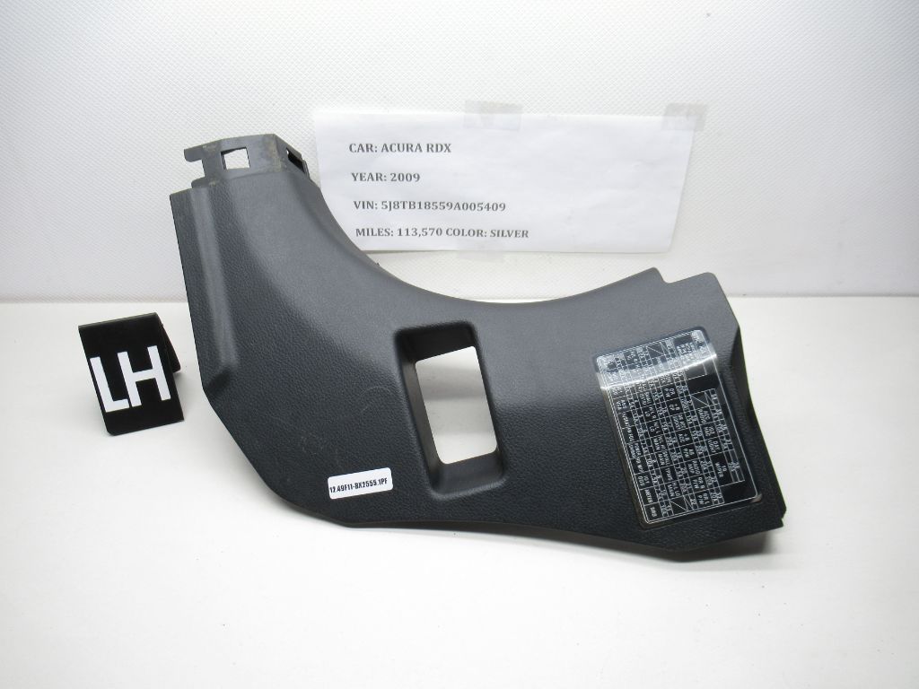 2007-2012 Acura RDX Right Side Kick Panel Cover Trim 83161-STK-A000 OEM