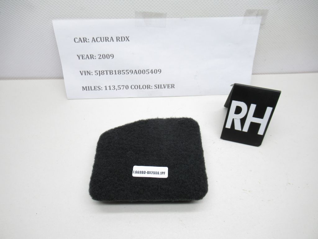 2007-2012 Acura RDX Right Luggage Compartment Cover 84601-STK OEM