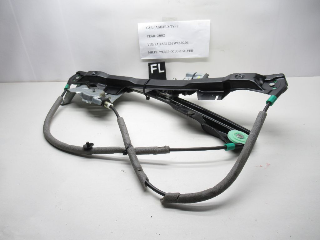 02-08 Jaguar X-Type Front Left Door Window Motor Regulator w/ Motor OEM