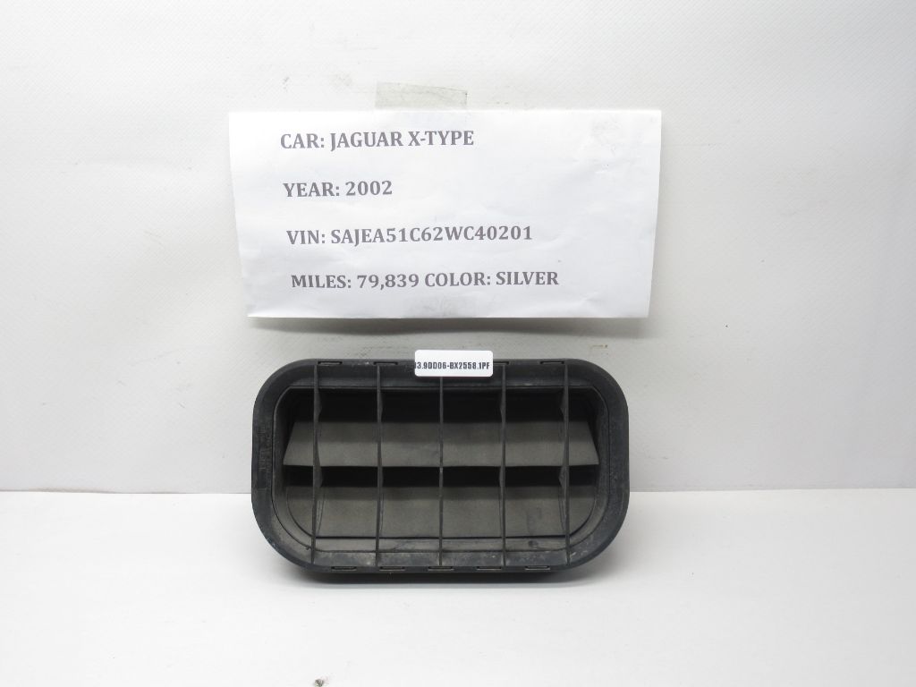 2002 JAGUAR X-TYPE QUARTER VENT GRILLE BOX REAR RIGHT PASSENGER OEM