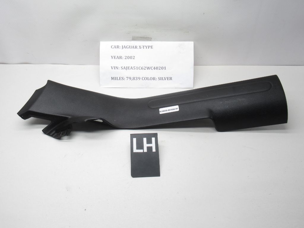 02-08 Jaguar X-Type Rear Left Side Door Scuff Kick Panel Trim LEG OEM