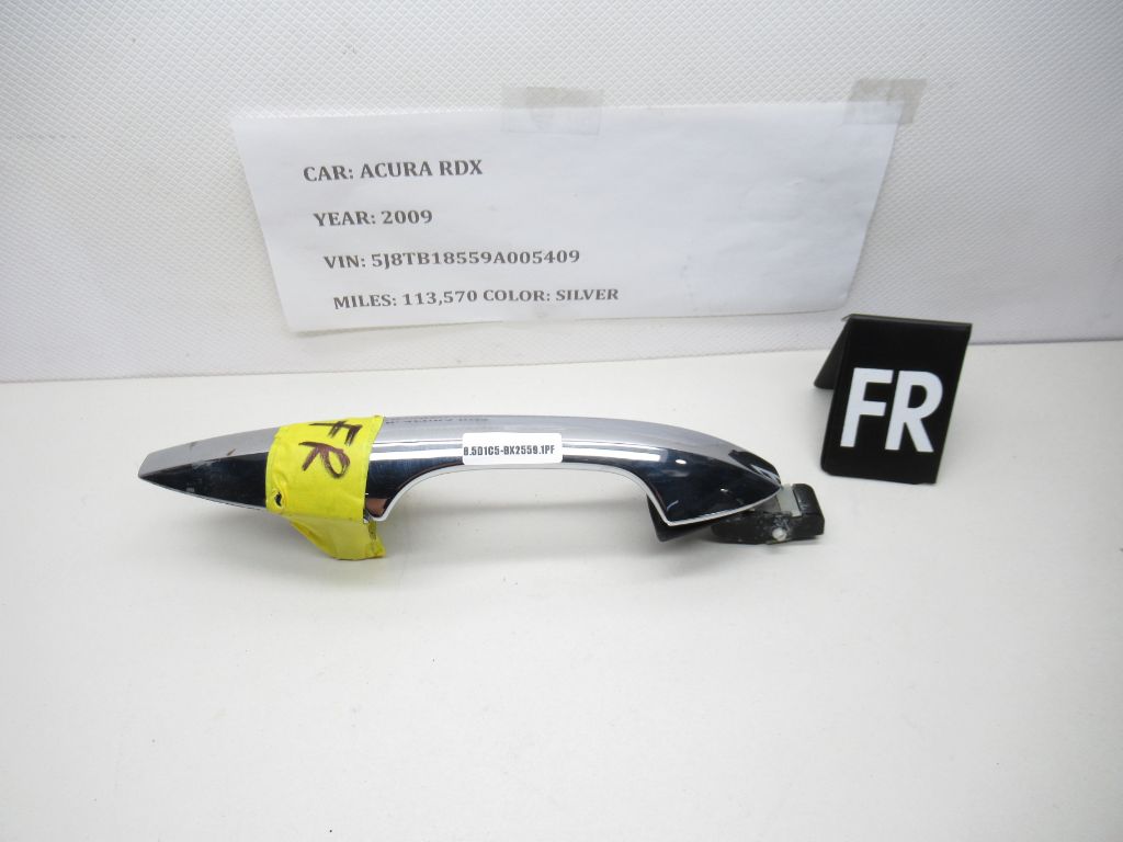 2007-2012 Acura RDX Front Right Side Exterior Door Handle Chrome 607546 OEM