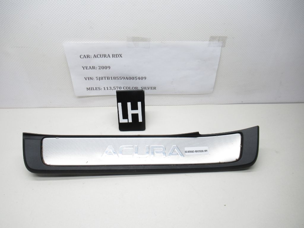 2007-2012 Acura RDX Rear Driver Side Sill Scuff Trim Plate 84262-STK-A000 OEM