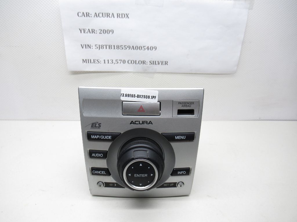 2007-2009 Acura RDX Navigation Radio DashControl Panel Button 39050STKA120M1 OEM