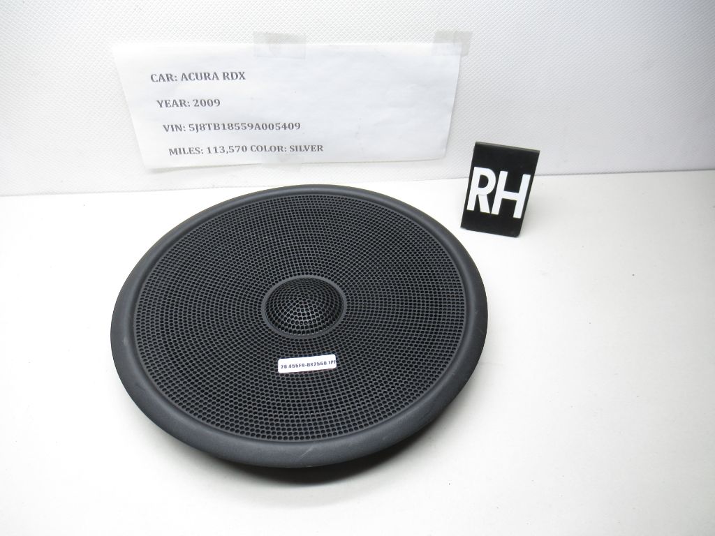 08-09 Acura RDX Rear Right Passenger Speaker Subwoofer Grille Cover 84613STK OEM