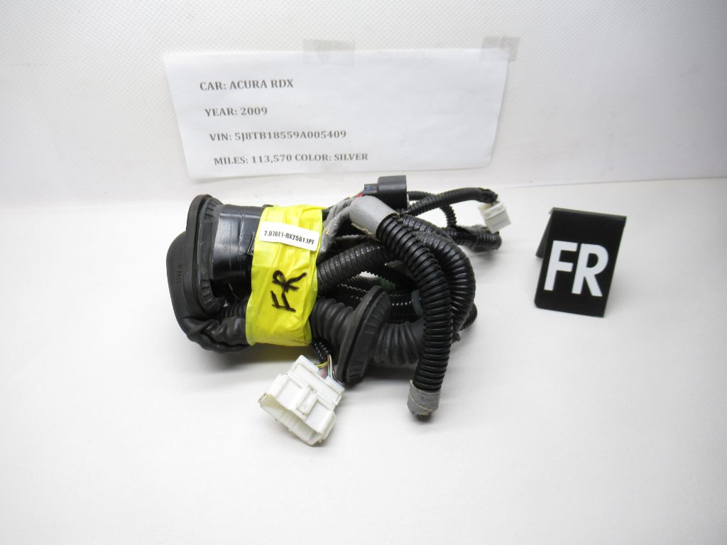 07-12 Acura RDX Front Right Door Subwire Wiring Cable Harness 32756-STK-A000 OEM