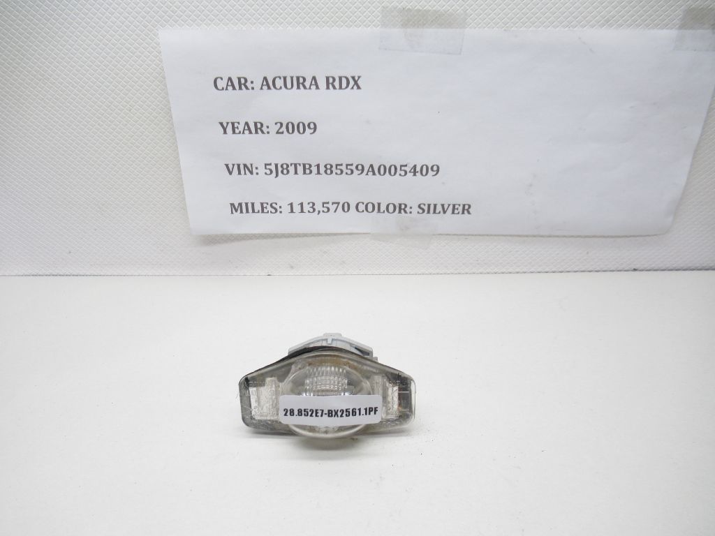 2007-2012 Acura RDX License Plate Light Lamp 34106SNBA01 OEM