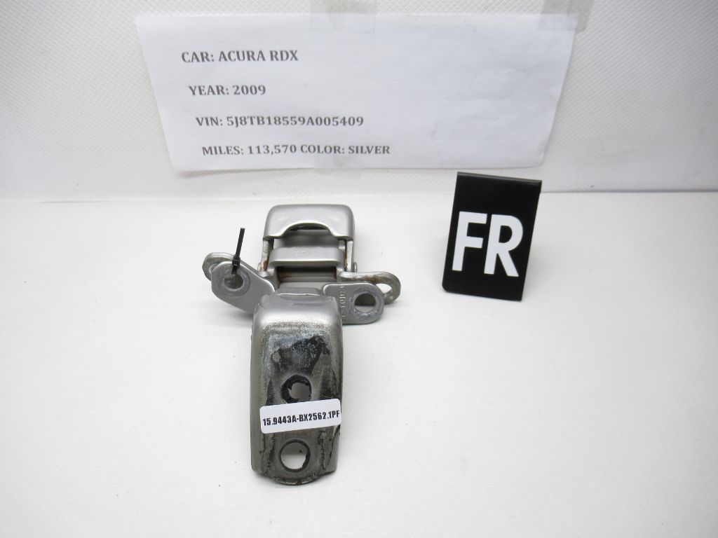 2007-2012 Acura RDX Front Right Upper & Lower Door Hinges 67410-SNE-A01ZZ OEM