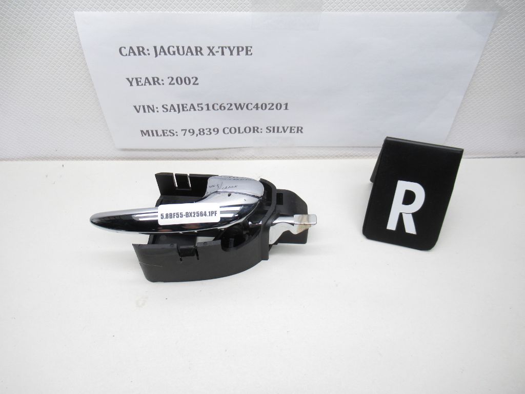 02-08 Jaguar X-Type Right Front Side Interior Door Handle C2S20236 OEM