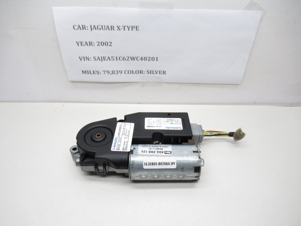 02-08 Jaguar X-Type  Sunroof Adjustable Gear Motor 1S71F53508CB OEM