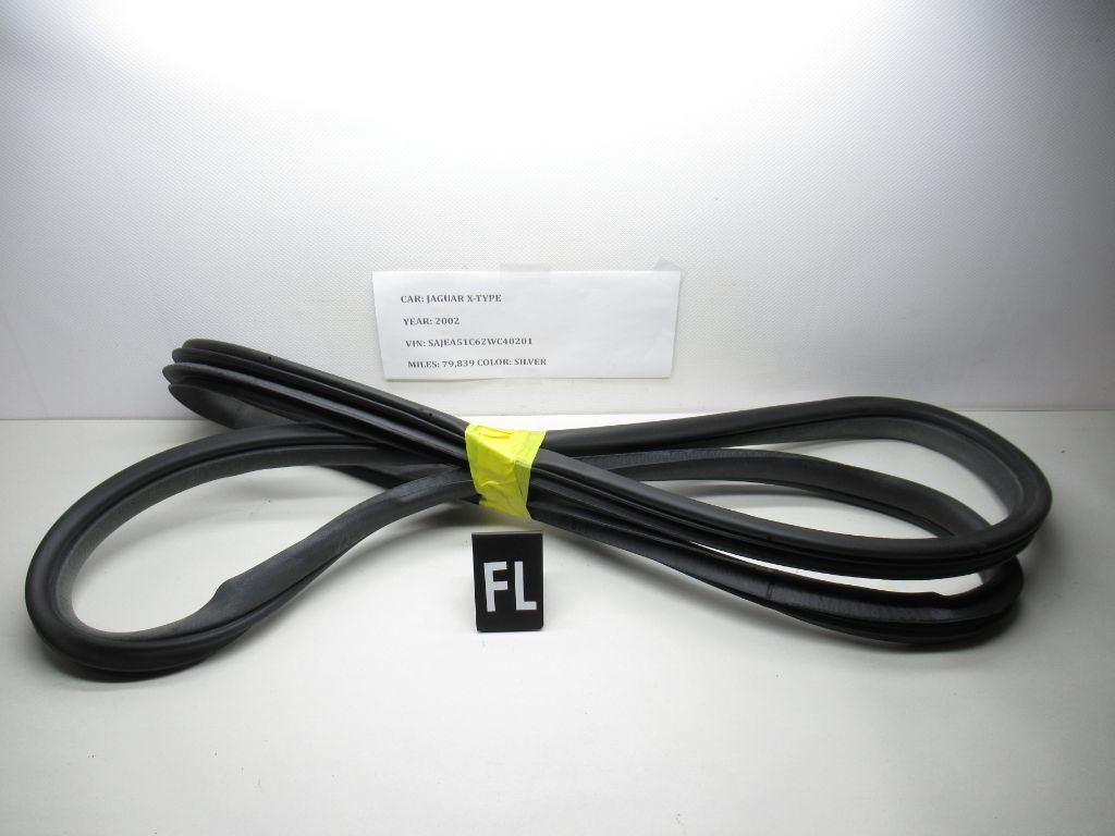 2002-08 Jaguar X-Type Front Left Side Door Body Seal Weather Strip C2S50582 OEM