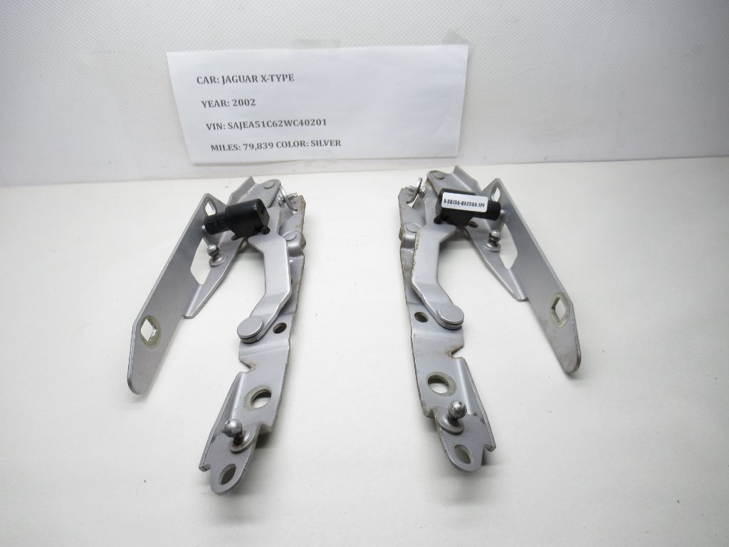 2002-2008 JAGUAR X-TYPE Rear Trunk Hinge Pair Set 1X43432A38-AC OEM