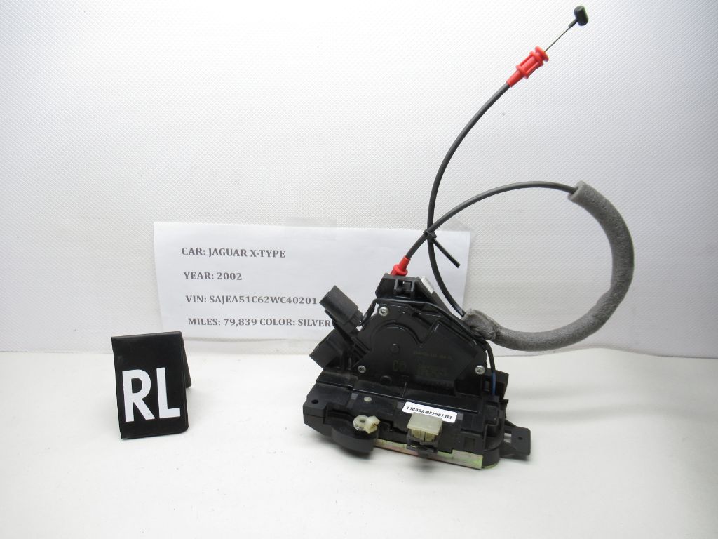 2002-2008 JAGUAR X-TYPE Rear Left Door Lock Latch Actuator 1X4A-F21813 OEM