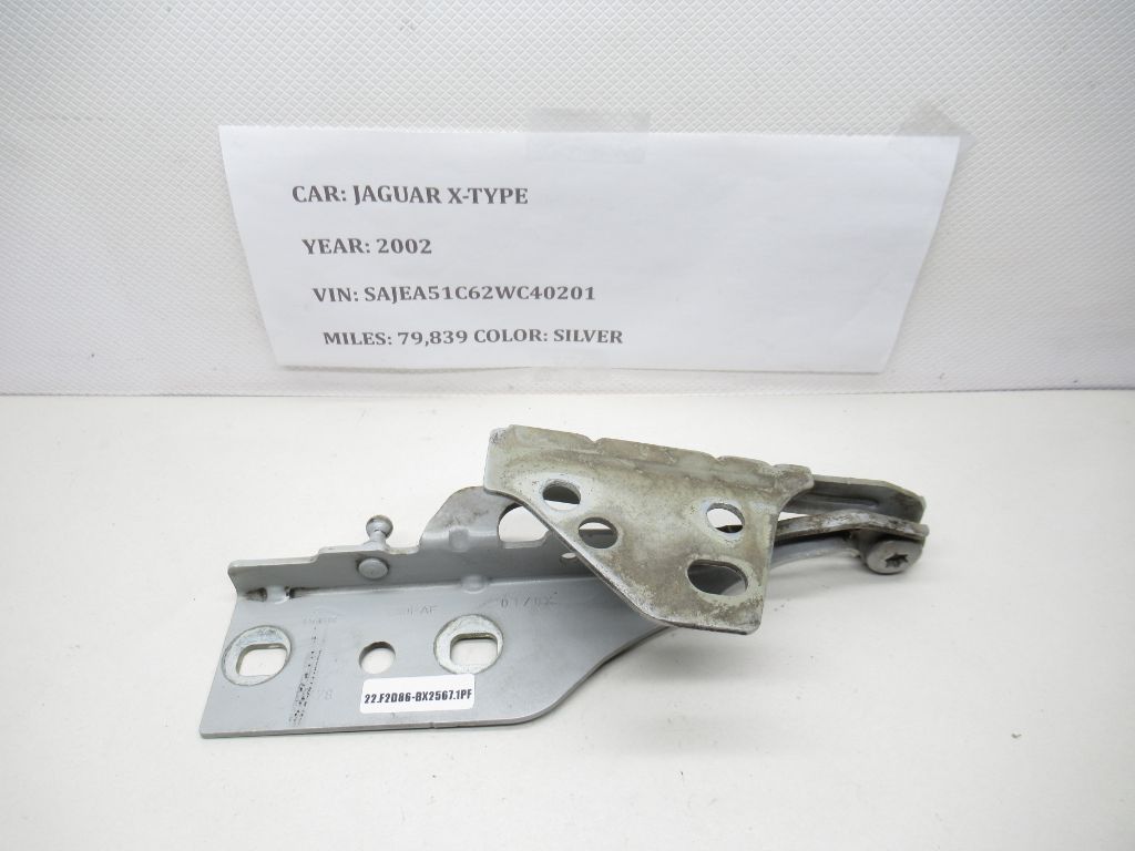 2002-2005 JAGUAR X-TYPE Left Front Hood Hinge 1X43-16801-AF OEM