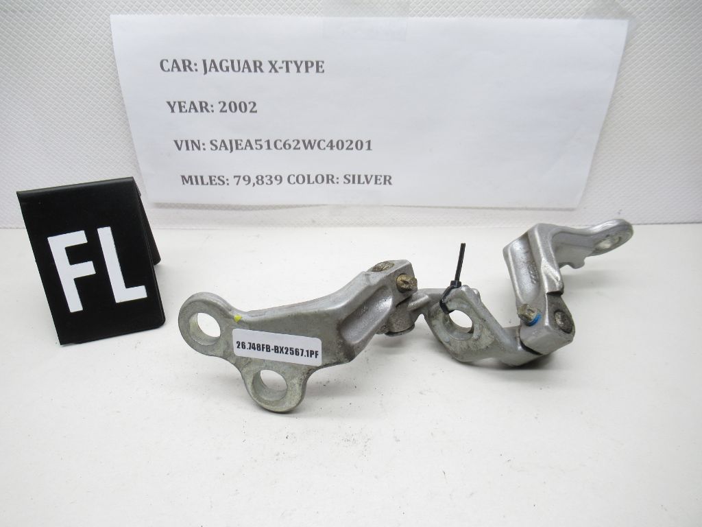 02 - 08 Jaguar X-Type Front Left Upper & Lower Door Hinge Set C2S45167 OEM