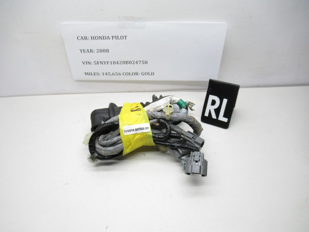 2003-2008 Honda Pilot Rear Left Door Wire Harness 32754-S9V-A10 OEM