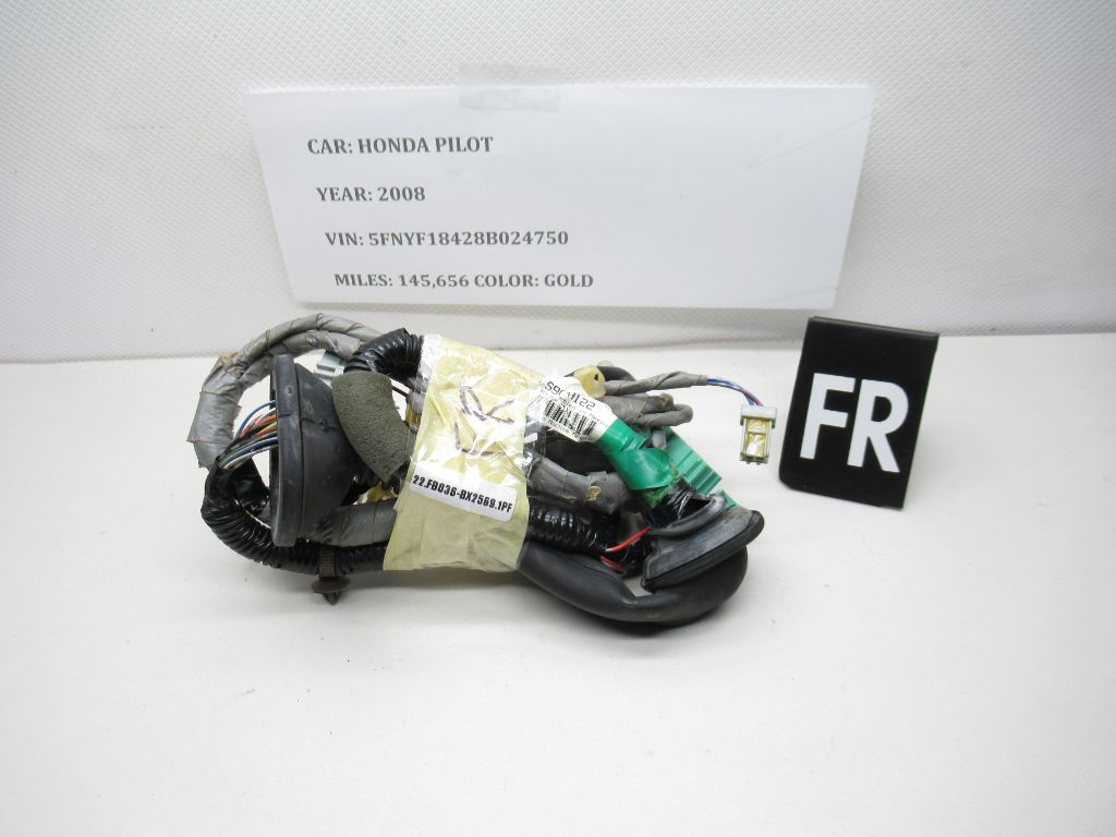 2003-2008 Honda Pilot Front Right Door Wire Harness 32752-S9V-A12 OEM