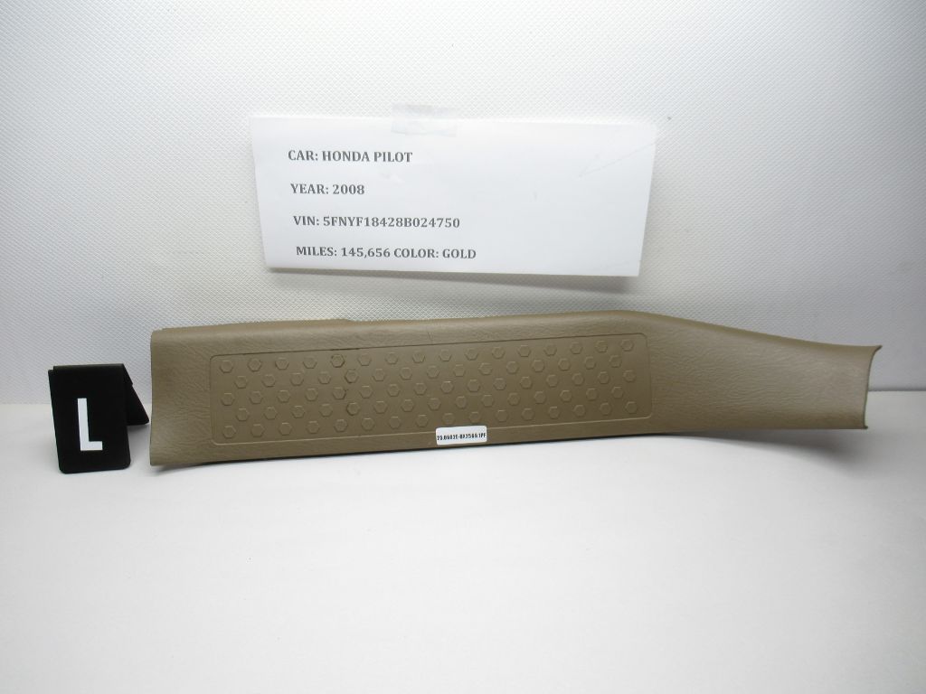 2003-2008 Honda Pilot  RL Door Sill Scuff  Step Plate Trim Cover 84261-S9V OEM