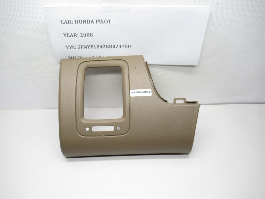 03-08 Honda Pilot Left Side Dash AC Air Vent Panel Bezel 77220-S9VX-A010-20 OEM