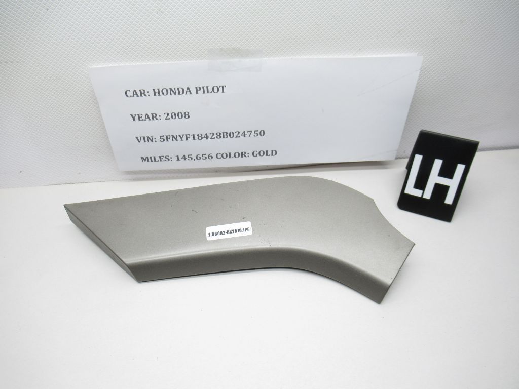 2003-2008 Honda Pilot Rear Center Console Left Trim Molding 83429S9VAA010M1 OEM