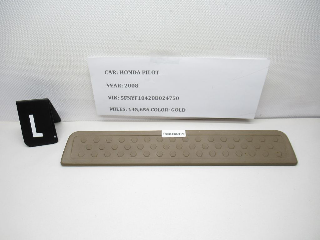 2003-2008 Honda Pilot Rear Left Driver Side Outer Floor Garnish 84262S9V OEM