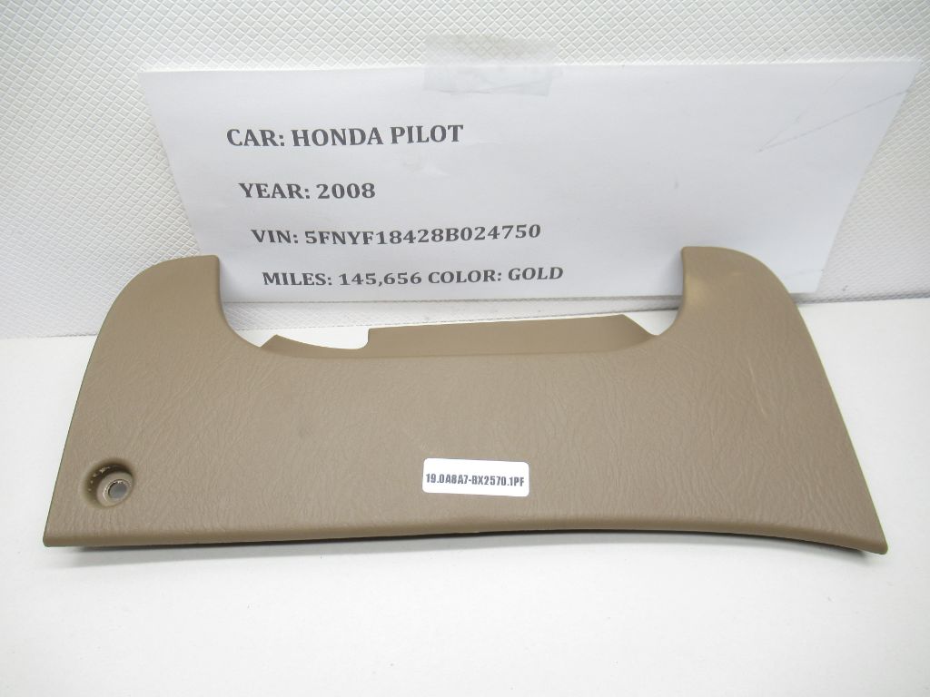 2003-2008 Honda Pilot Front Left Lower Dash Cover Panel 77300-S9VA-A010-M1 OEM